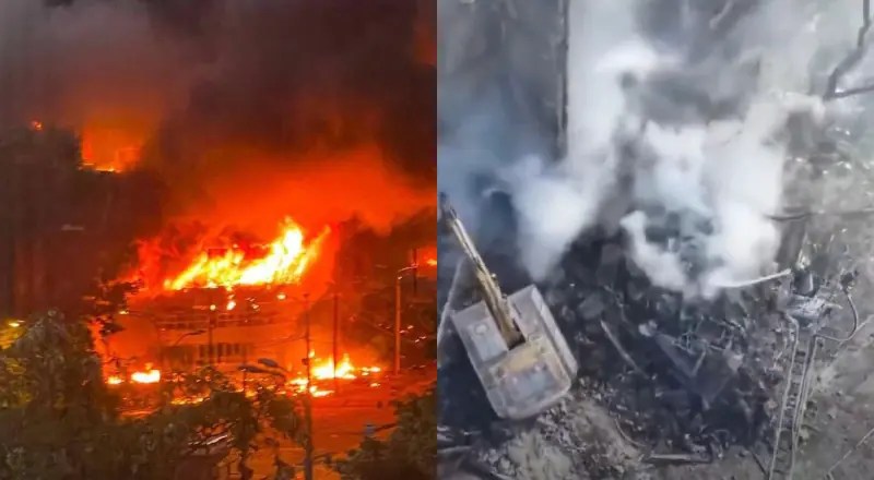 ataque massivo da Rússia contra Kiev