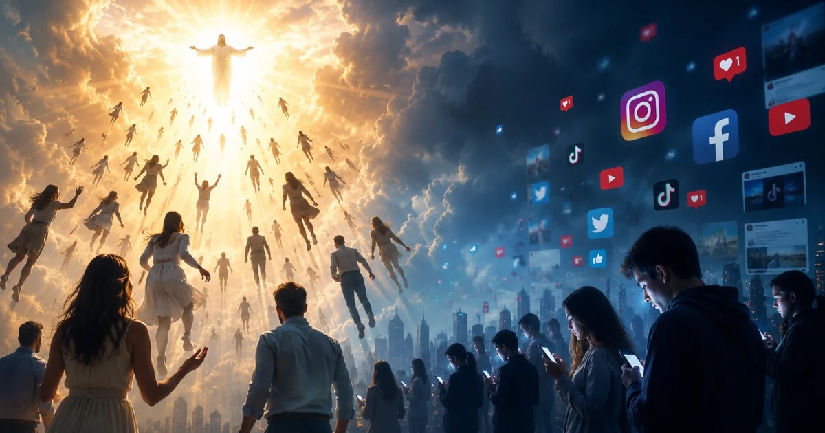 “O Fim da Era da Graça”: Cristãos mobilizam redes sociais com alertas e vídeos virais sobre o Arrebatamento