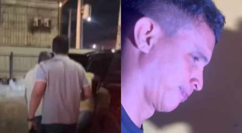 Suspeito de chacina no São Jorge é levado à DEHS sob forte pressão popular; vídeos