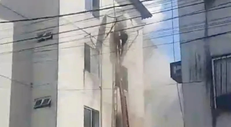 Incêndio atinge apartamentos do Viver Melhor 3