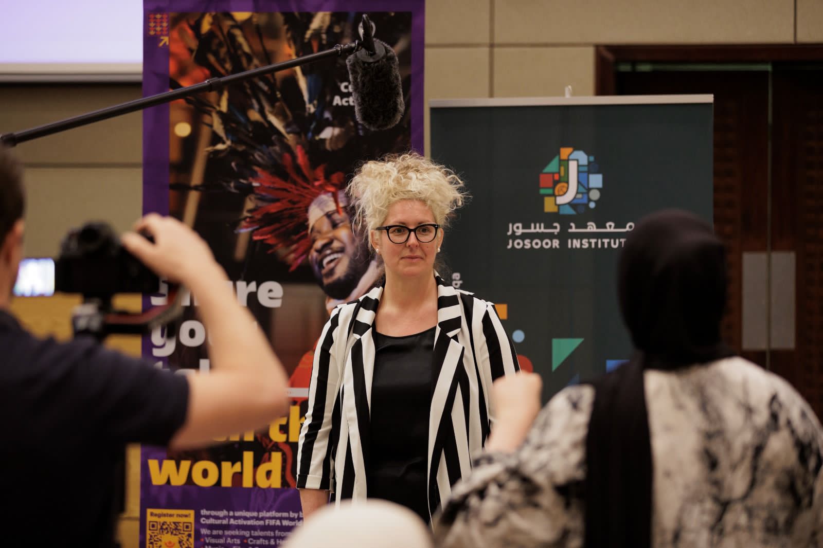 اللجنة العليا ومعهد جسور يستضيفان سلسلة من ورش العمل لقادة الجاليات المقيمة في قطر