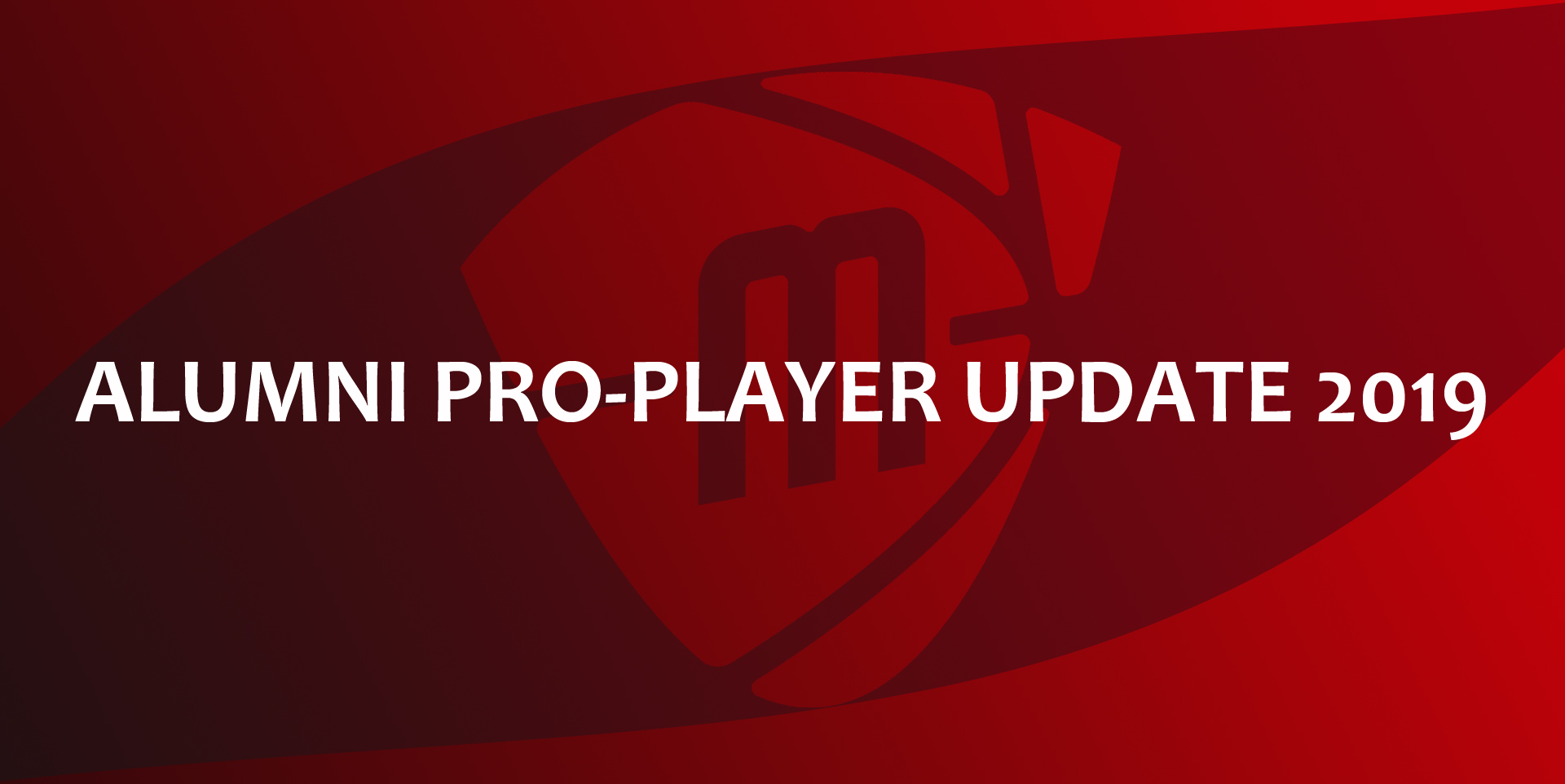 Alumni Pro-player update 2019