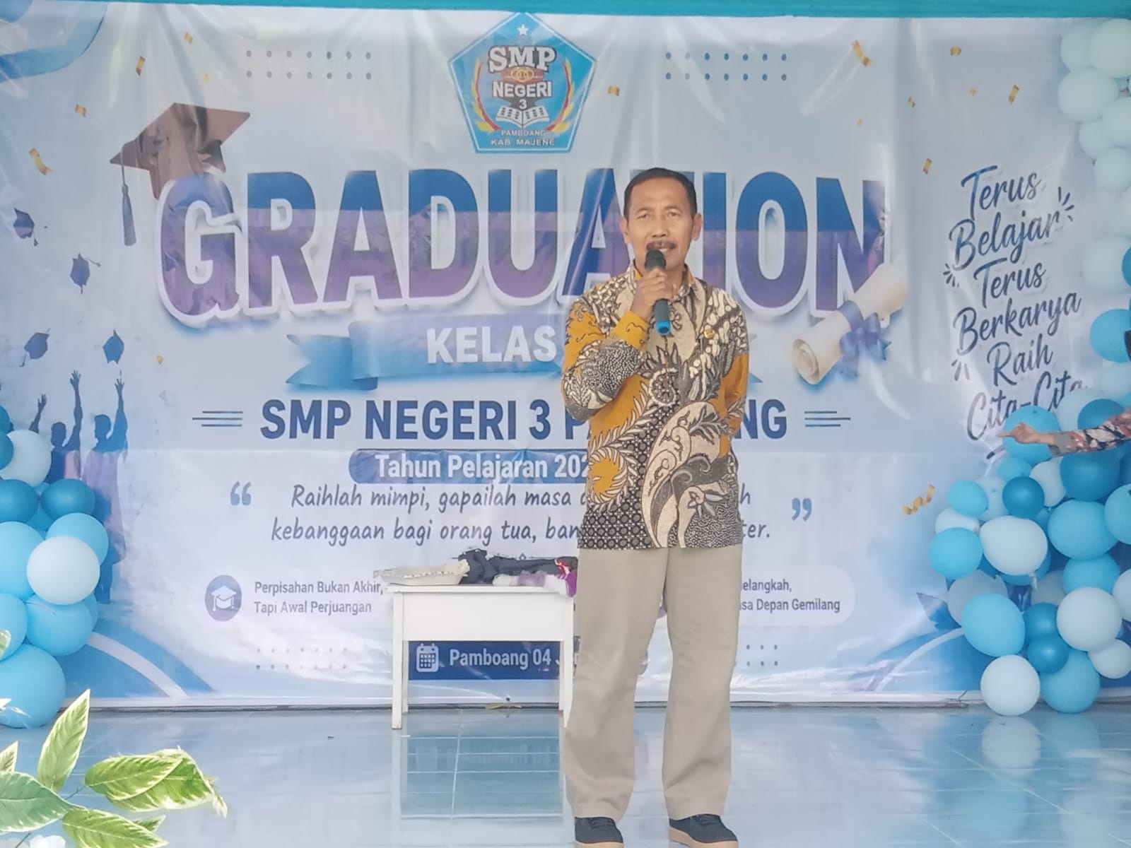Perpisahan SMPN 3 Pamboang