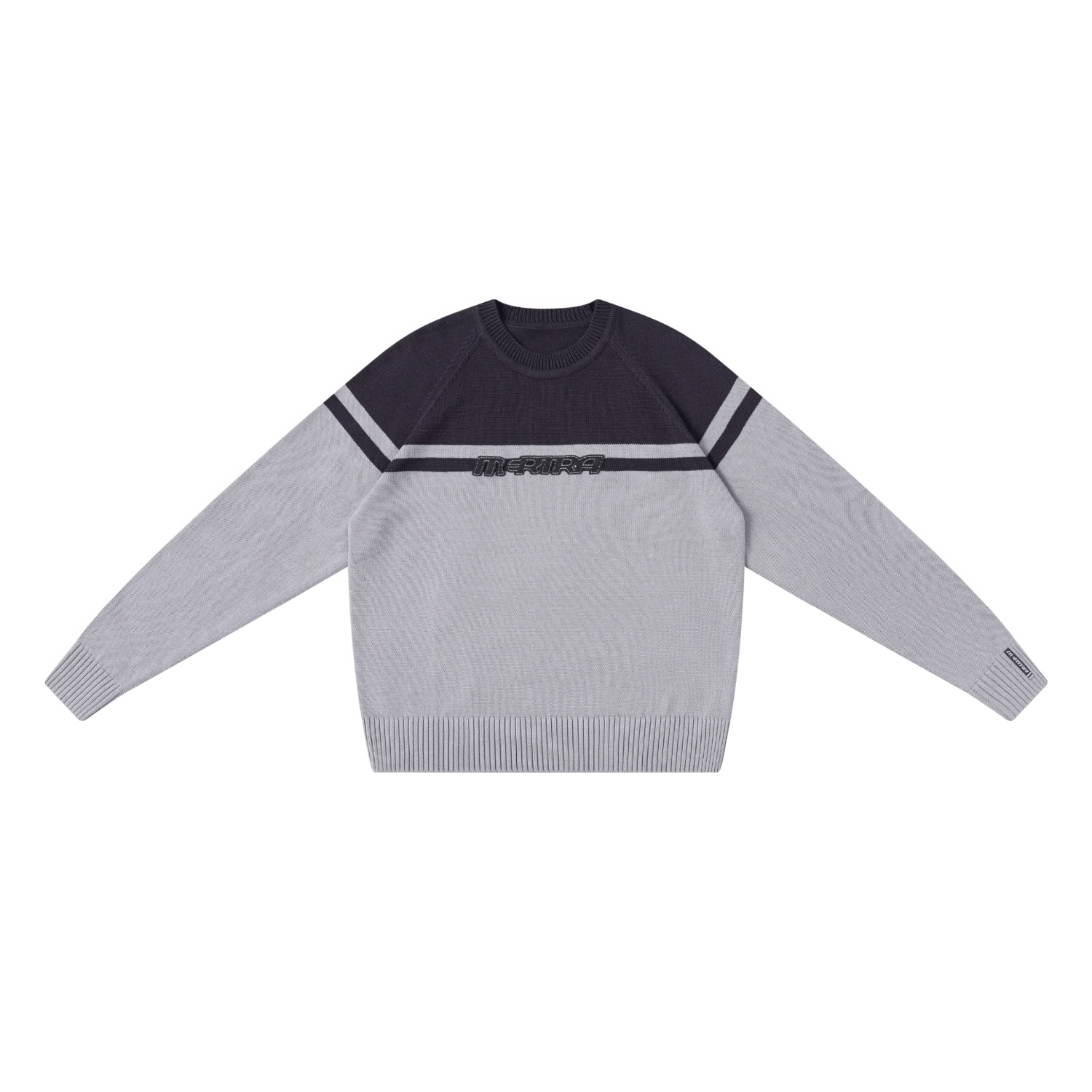 Mertra Intersect Knit Grey