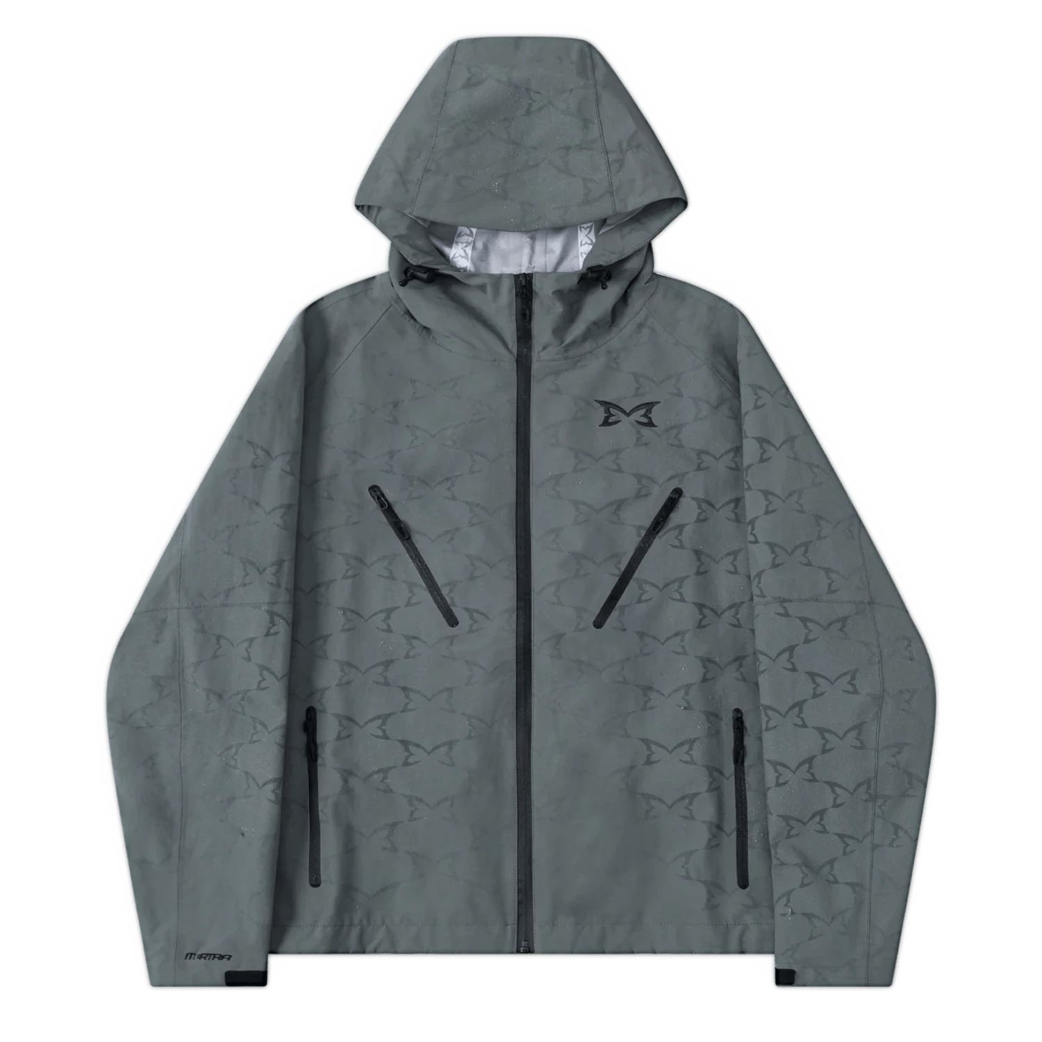 Mertra Monogram Shell Jacket 2.0 Grey