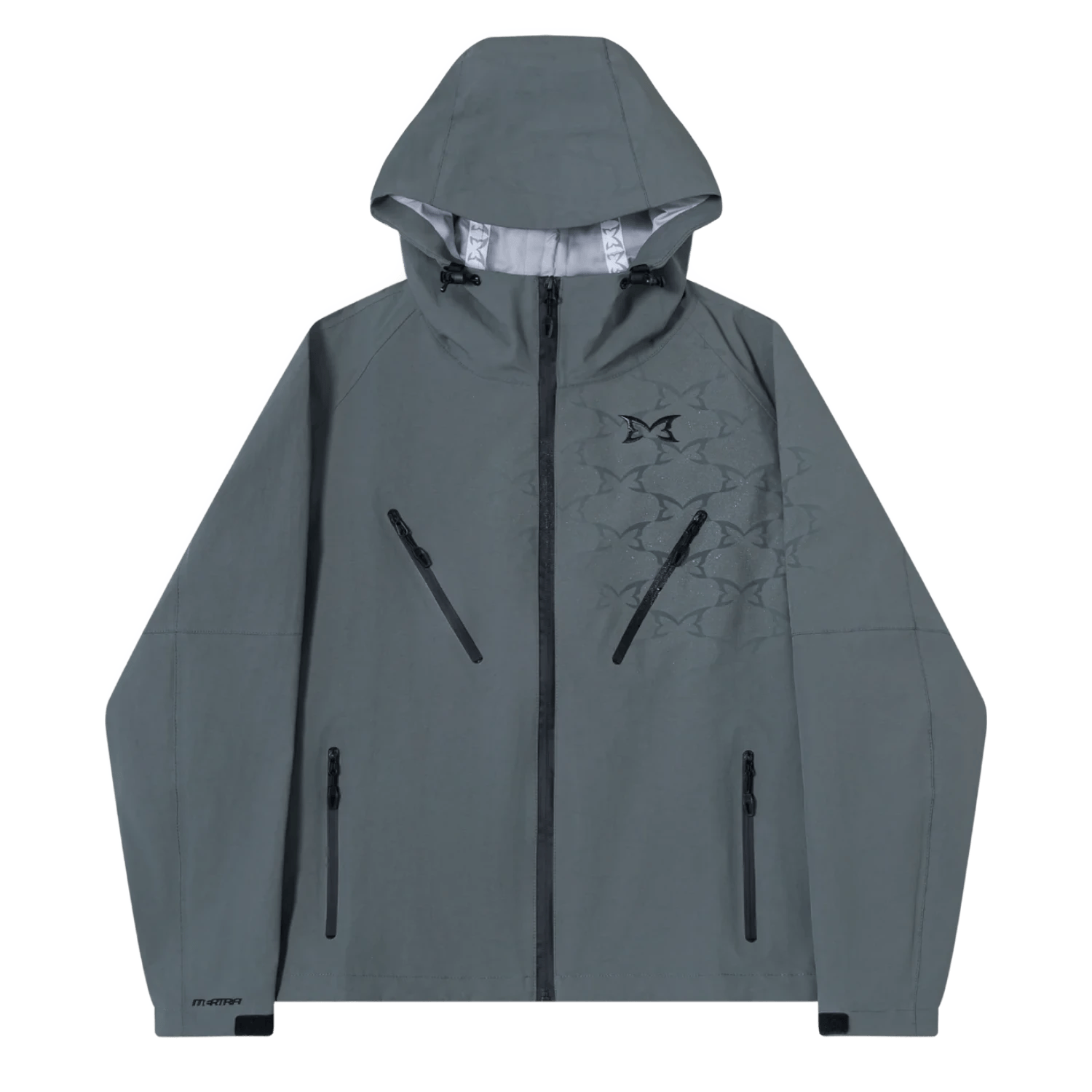 Mertra Monogram Shell Jacket 2.0 Grey