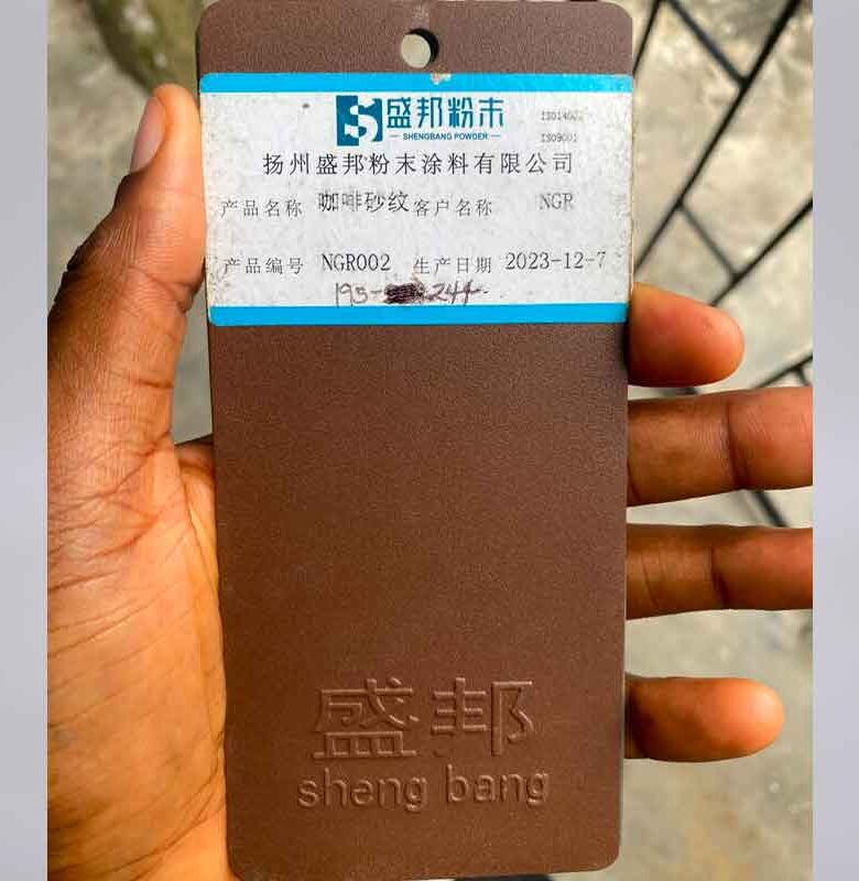 NGR 002 Coffee brown(Sand texture)