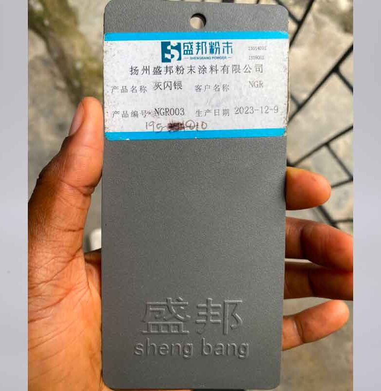 NGR 003 Silver grey(Sand texture)