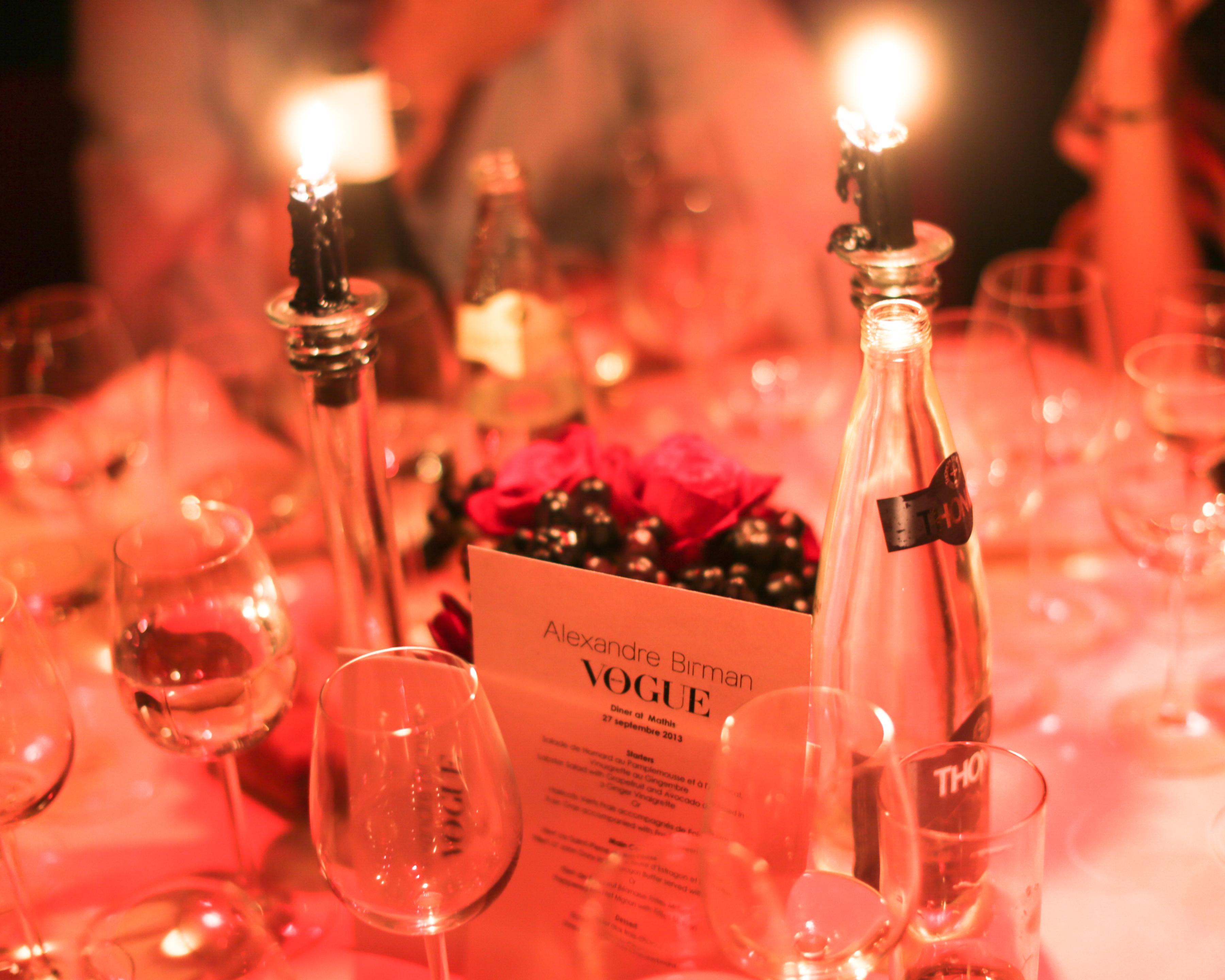 ALEXANDRE BIRMAN & VOGUE BRAZIL Private Dinner - Paris