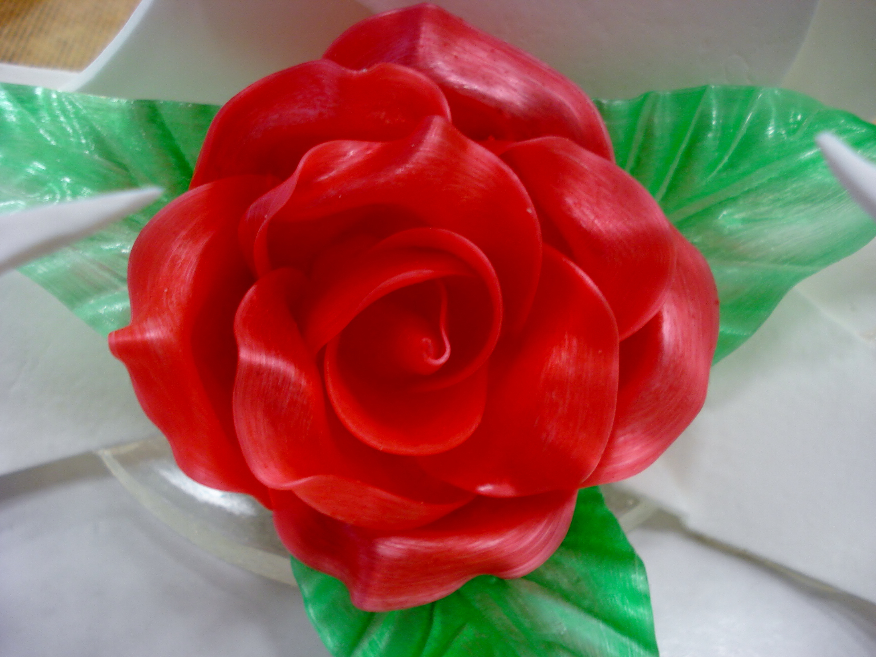 Pulled Sugar Rose