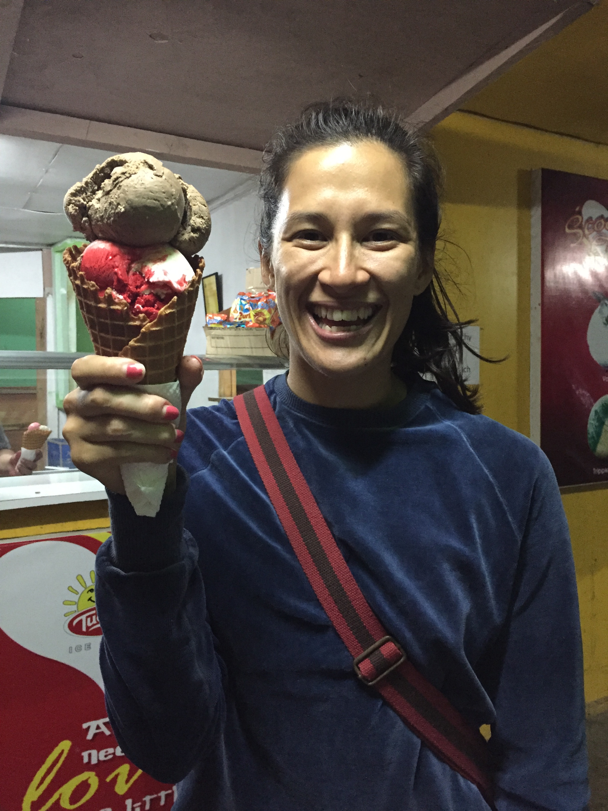 Aaaaand a $4 double scoop cone!