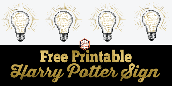free printable harry potter quote you need this mandy s party printables