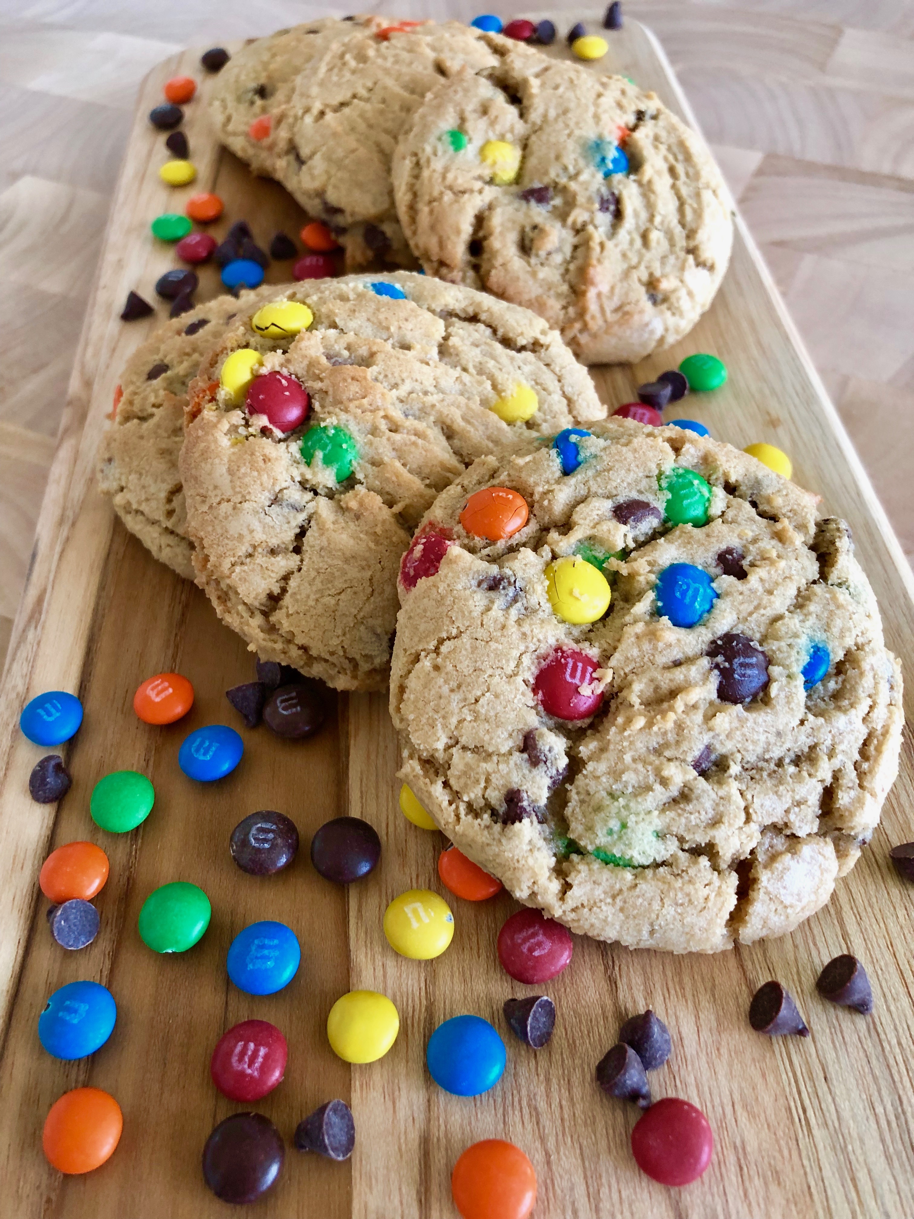 Chocolate Monster Cookies