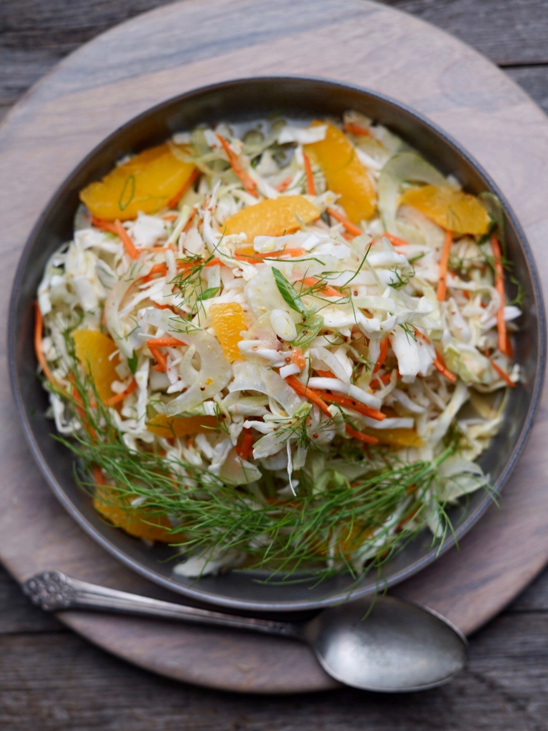 Citrus Slaw with Fennel and Oranges