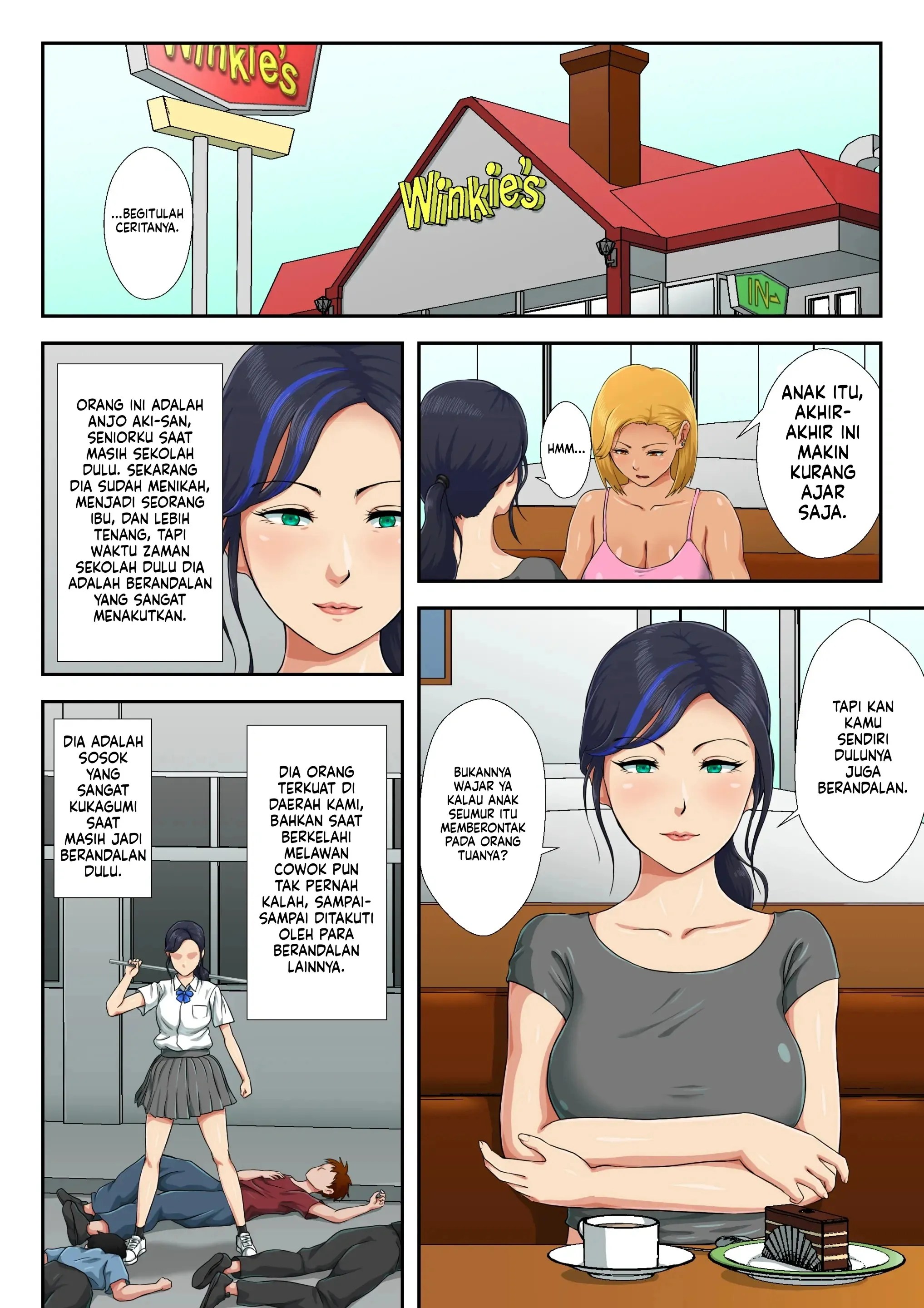 Moto Yan no Haha Wa Name Raretakunai Chapter 1|MANGA.PEMERSA... 4