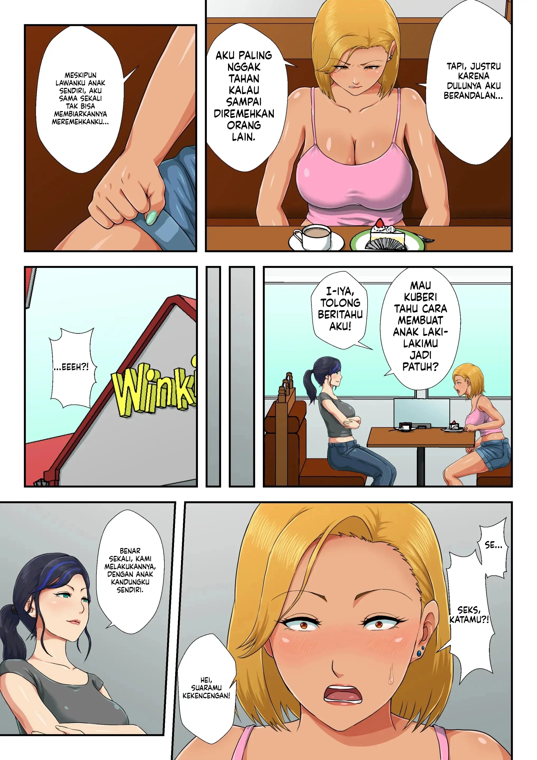 Moto Yan no Haha Wa Name Raretakunai Chapter 1|MANGA.PEMERSA... 5