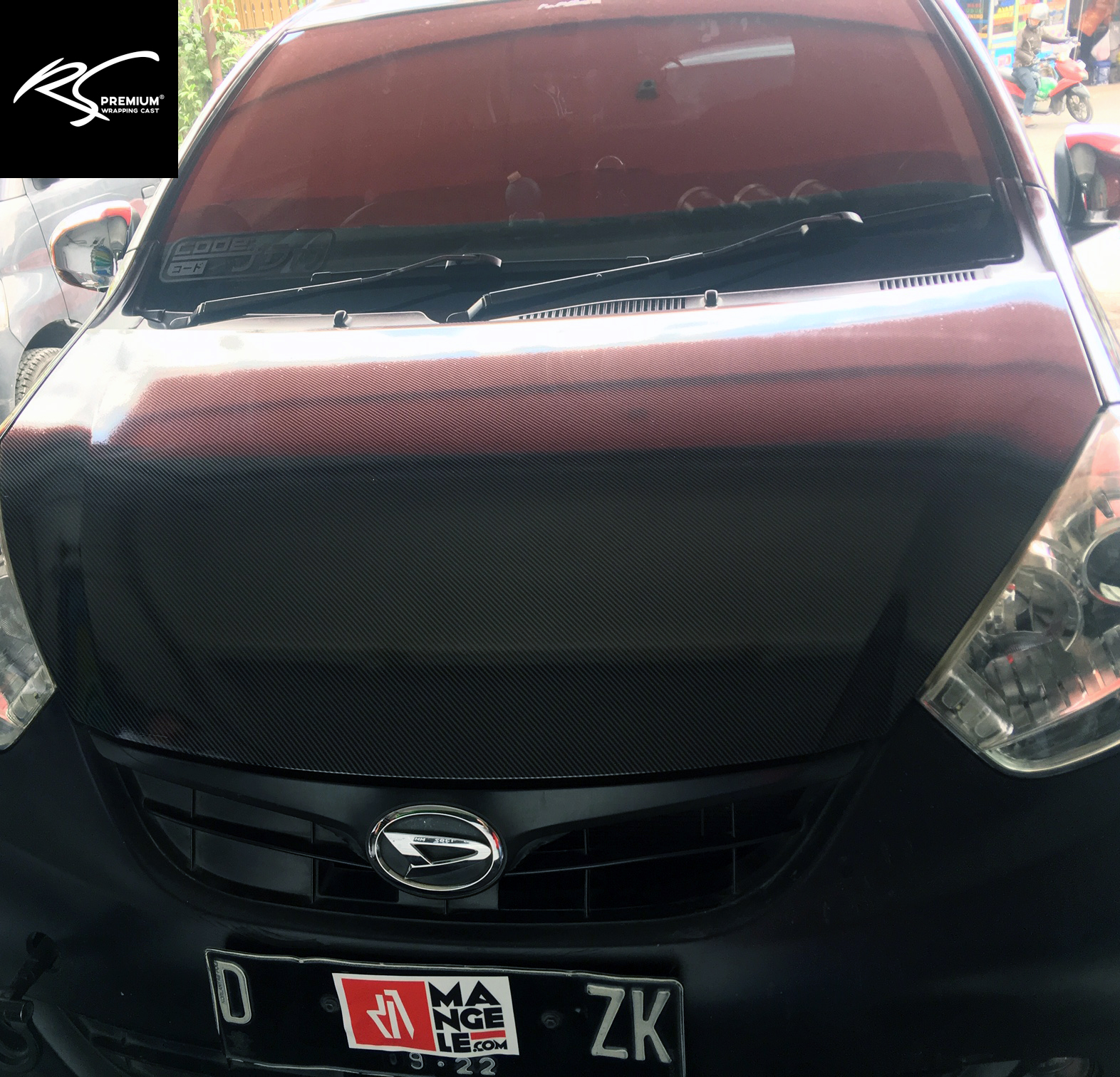  carbon  stiker  mobil  Stiker  Mobil  Bandung Mangele WrapShop