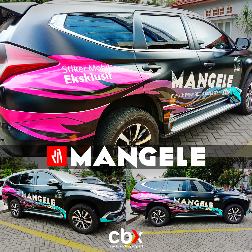 Mangele Stiker Mobil Bandung