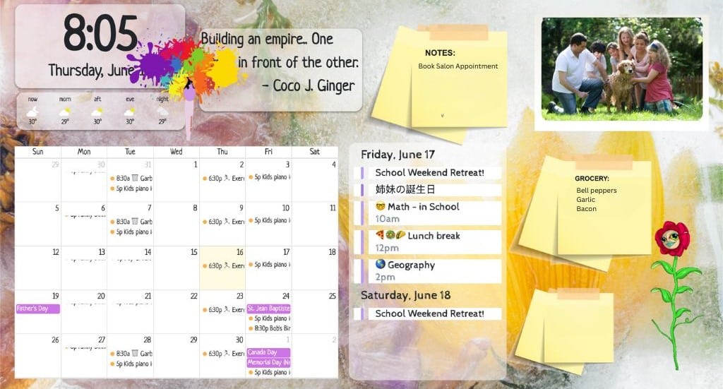 3 Ways Digital Calendar Displays Enhance Family Communication