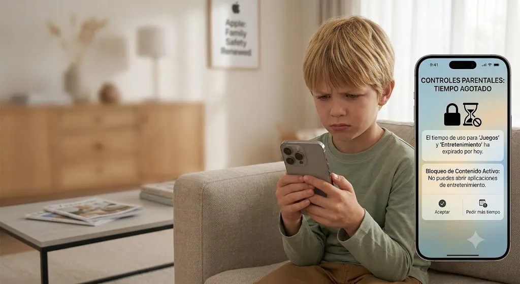 Apple actualiza protección iPhone en iOS 27: Control parental renovado