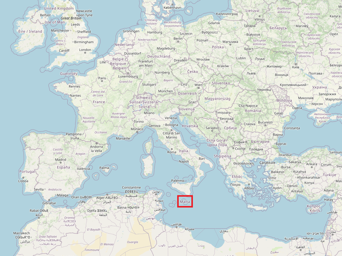 Where Is Malta Malta In Europe 