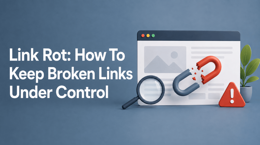 Link Rot: How To Keep Broken Links Under Control