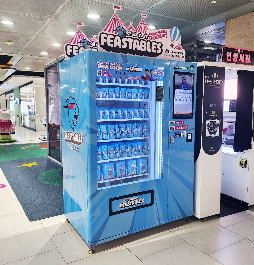 Vending Machine at Marina Square, level 3 Children's playground area