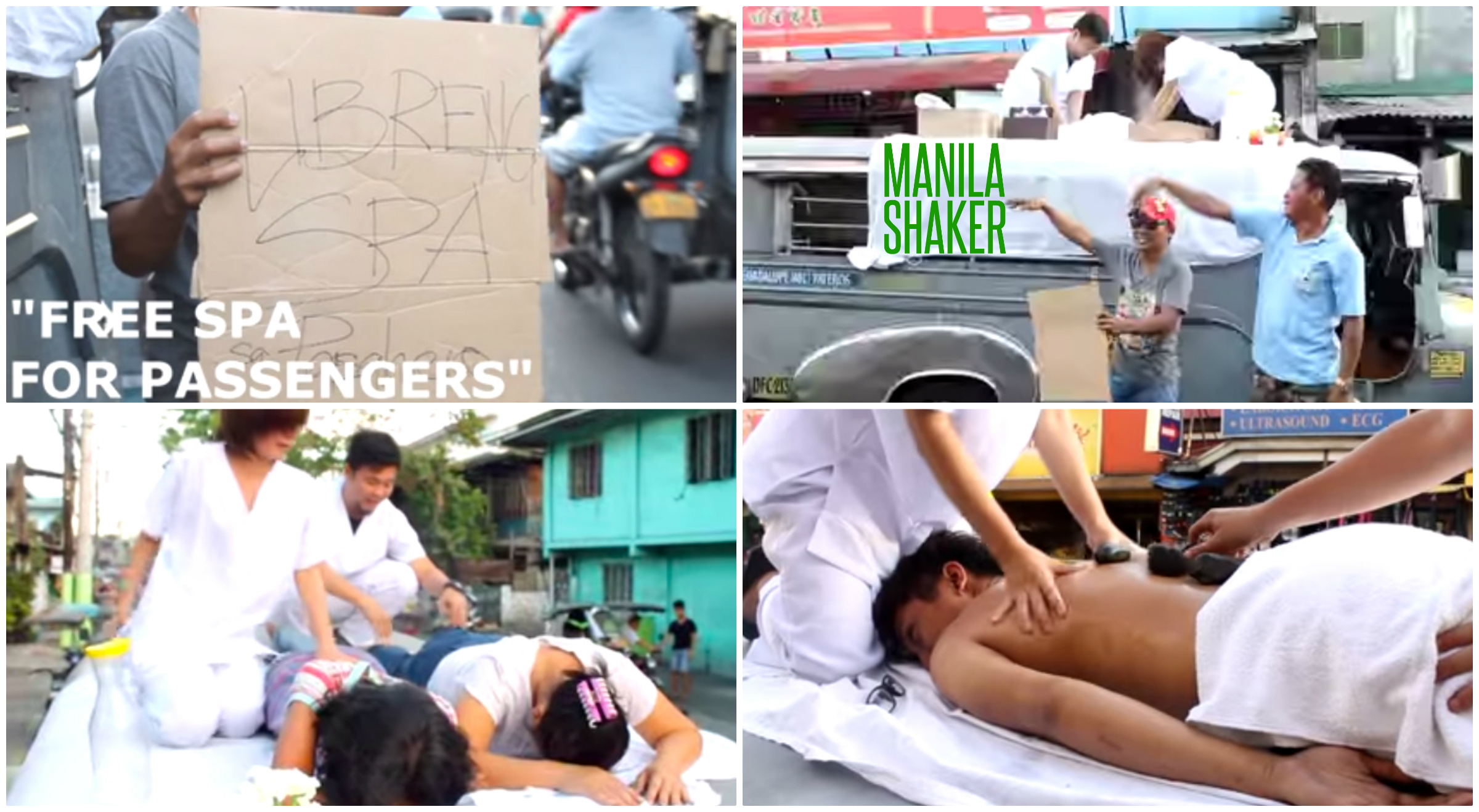 Free Spa For Passengers
