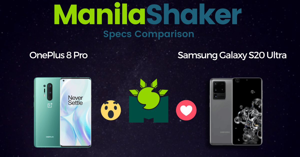 oneplus-8-pro-vs-samsung-galaxy-s20-specs-comparison-philippines
