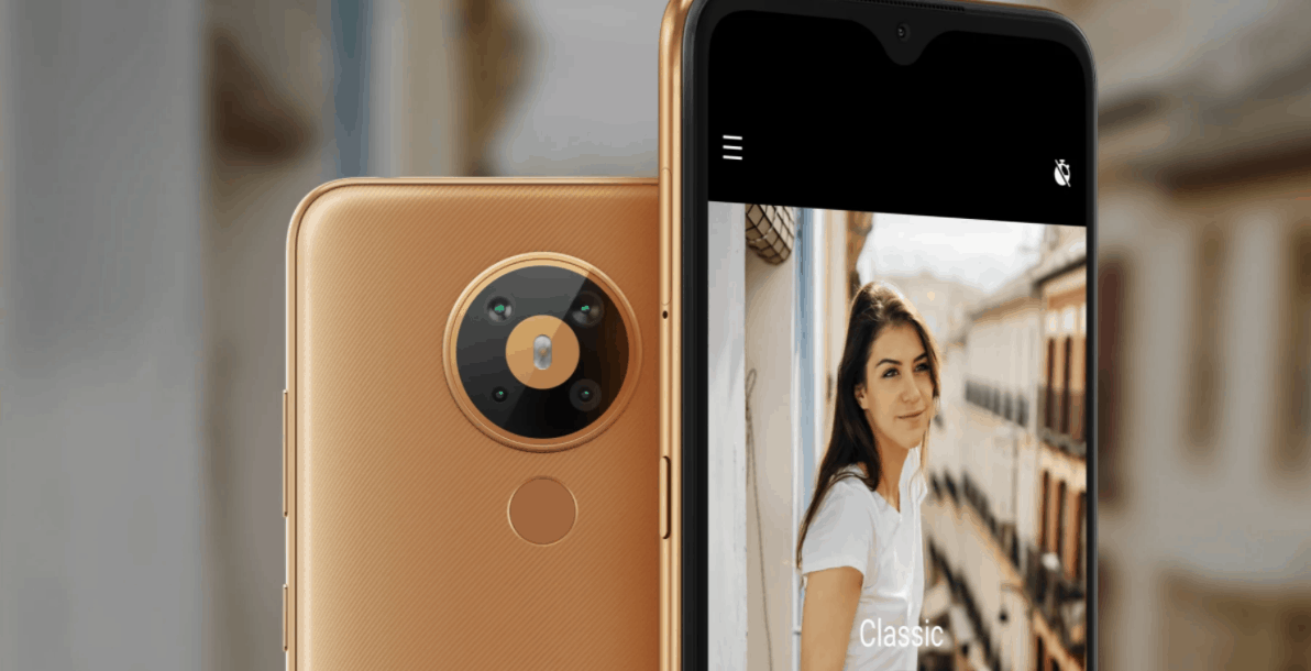 Nokia 5.3 landing page appears on Nokia India website