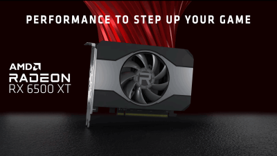 AMD Radeon RX 6500 XT graphics card