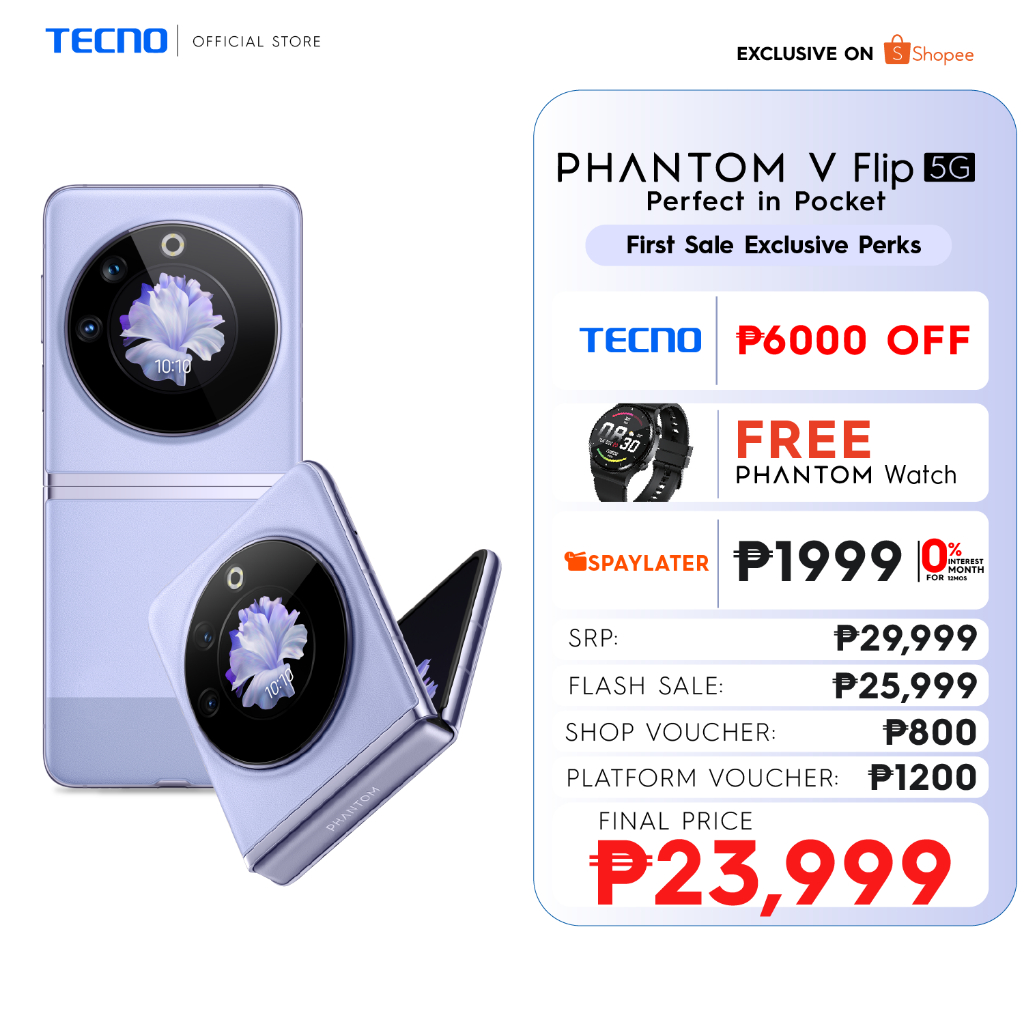 TECNO Phantom V Flip 5G