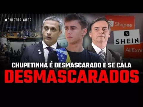 Deputado CHUPETINHA Nikolas Ferreira é DESMASCARADO e se CALA