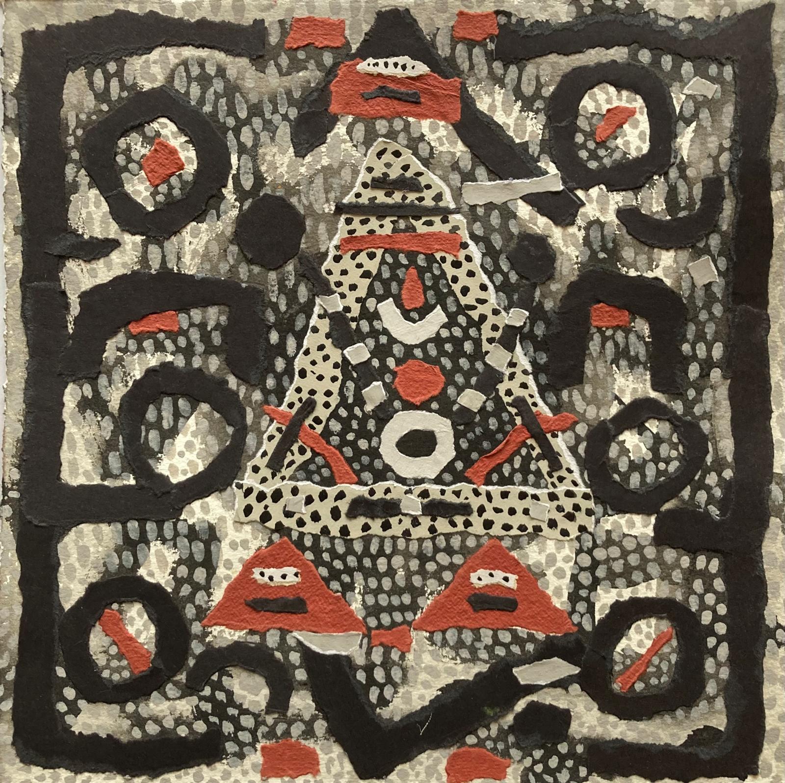 Spotty Triangle - 28 x 29 cm