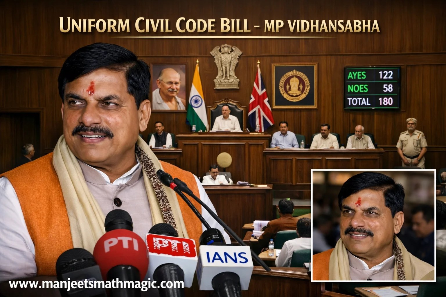 Madhya Pradesh to Introduce UCC Bill in Assembly