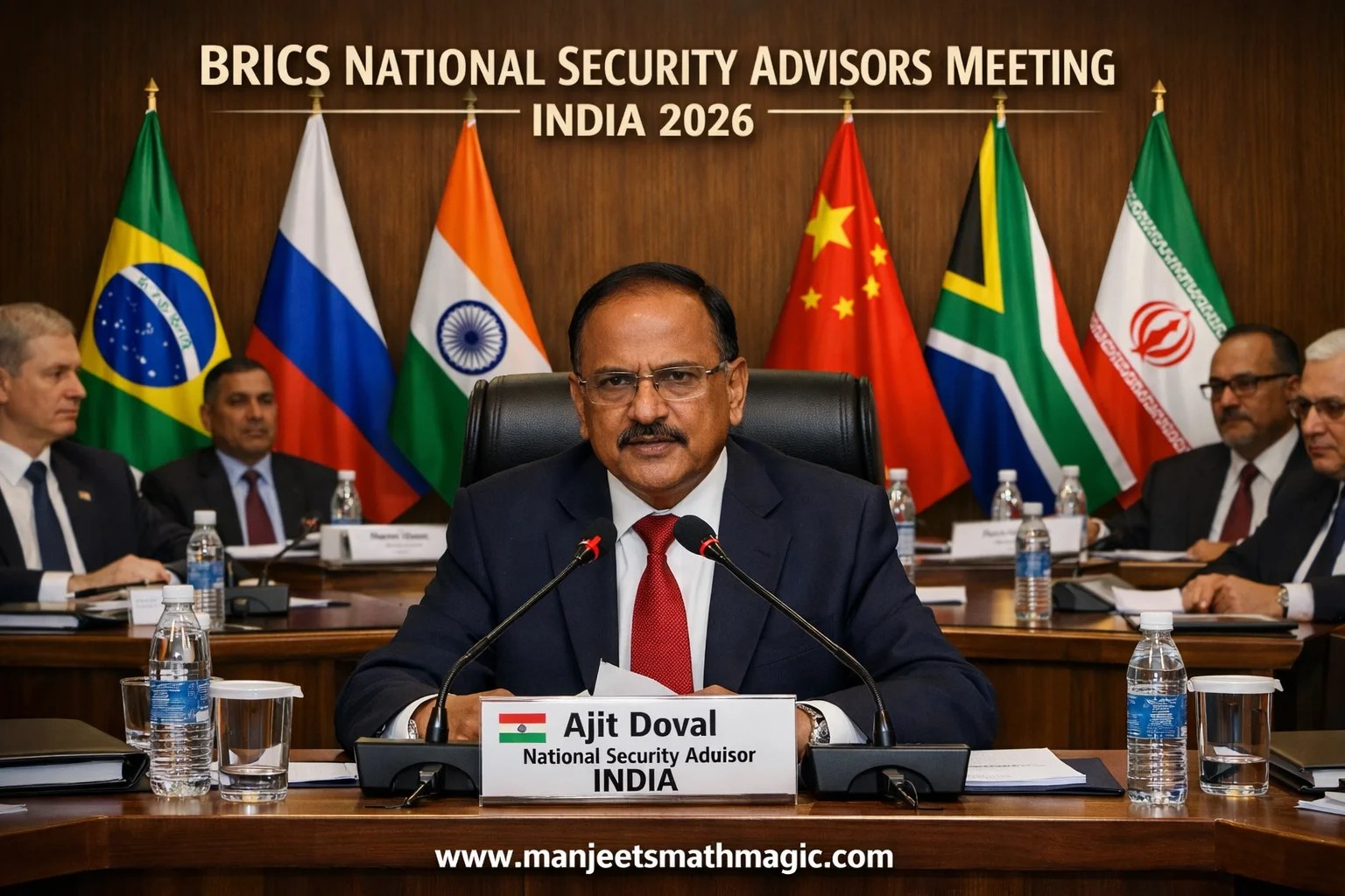 BRICS National Security Advisors Meeting to be Held in India