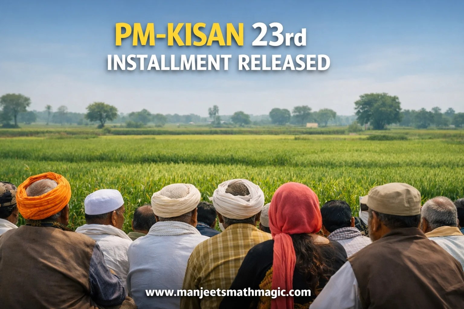 PM‑KISAN 23rd Installment Released
