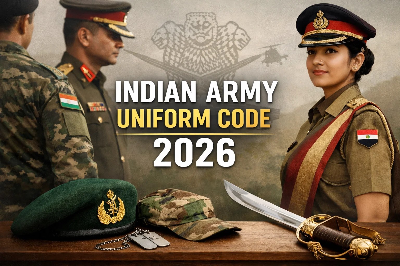 Indian Army New Uniform Code 2026 – Major Update