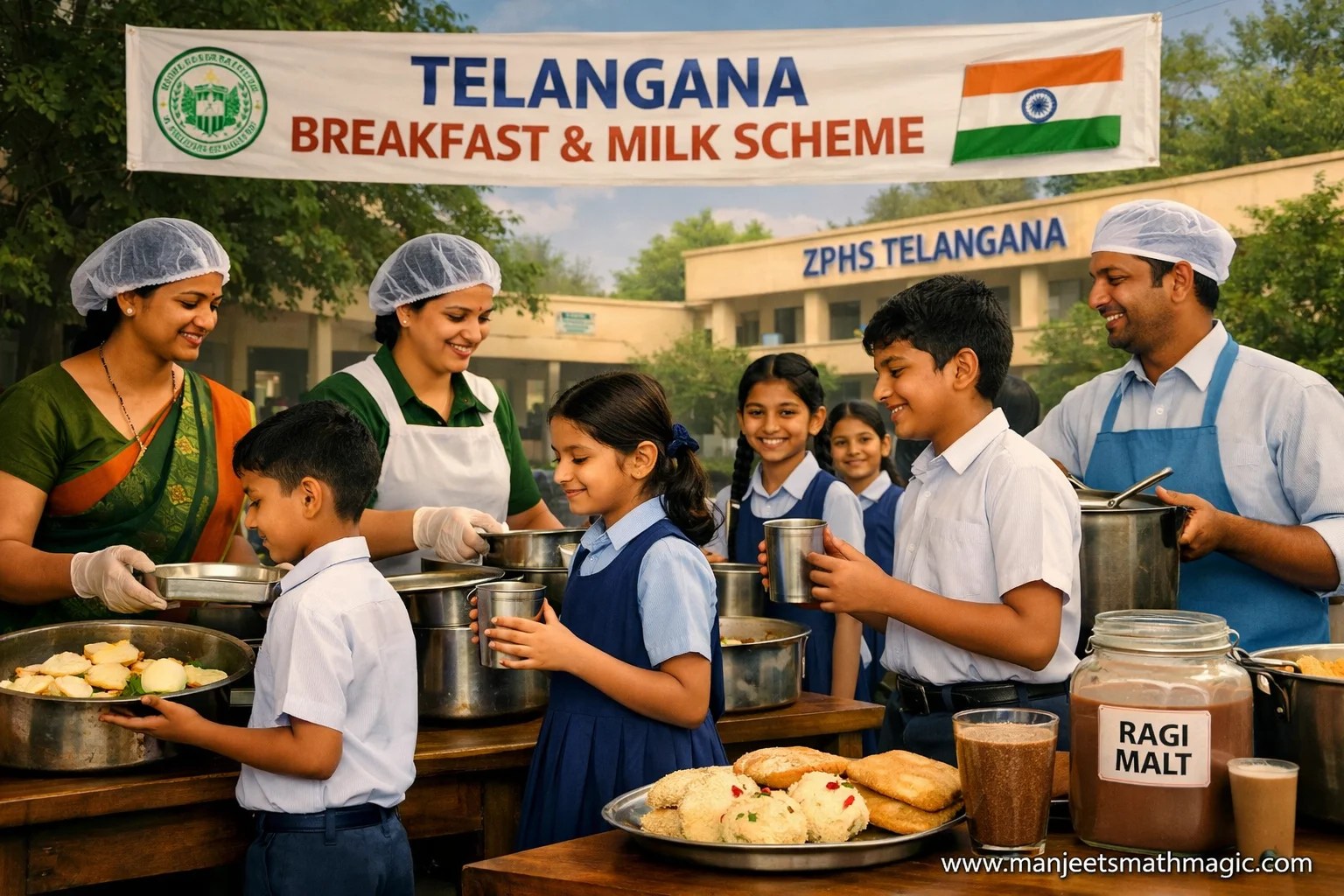 Telangana Breakfast & Milk Scheme 2026