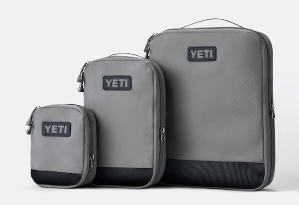 This photo shows YETI packing cubes.