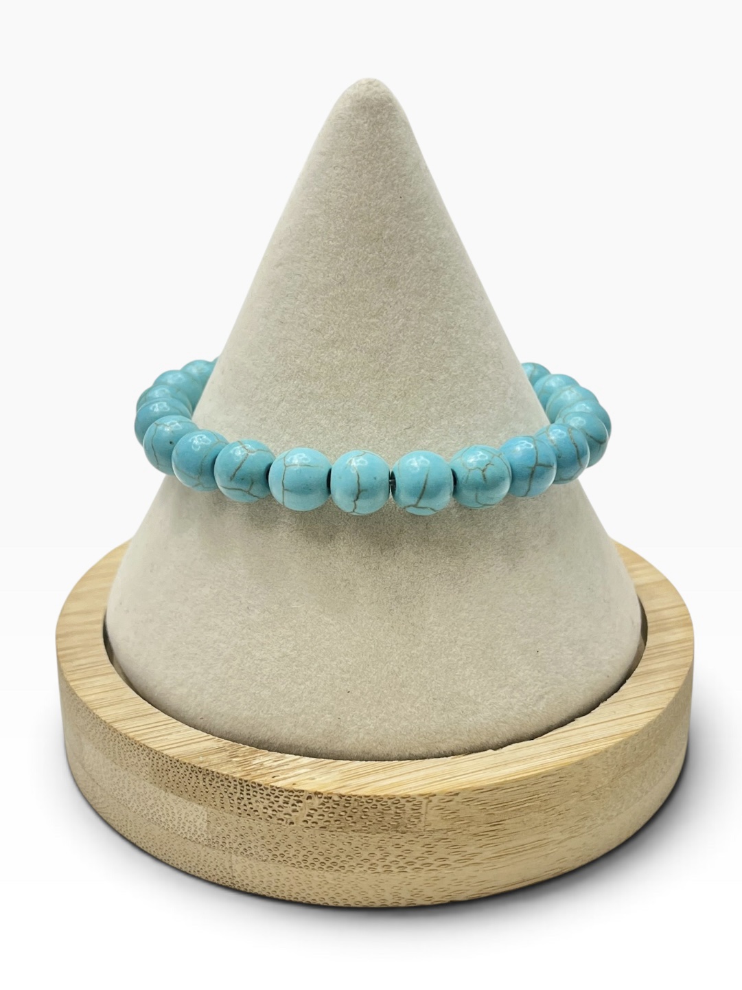 Turquoise Natural Stone Beaded Bracelet