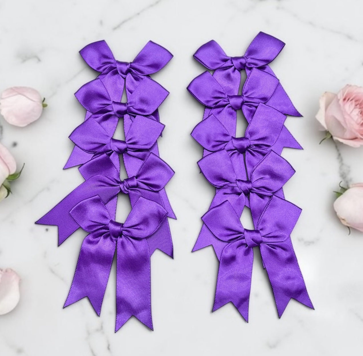 Purple Mini Bows