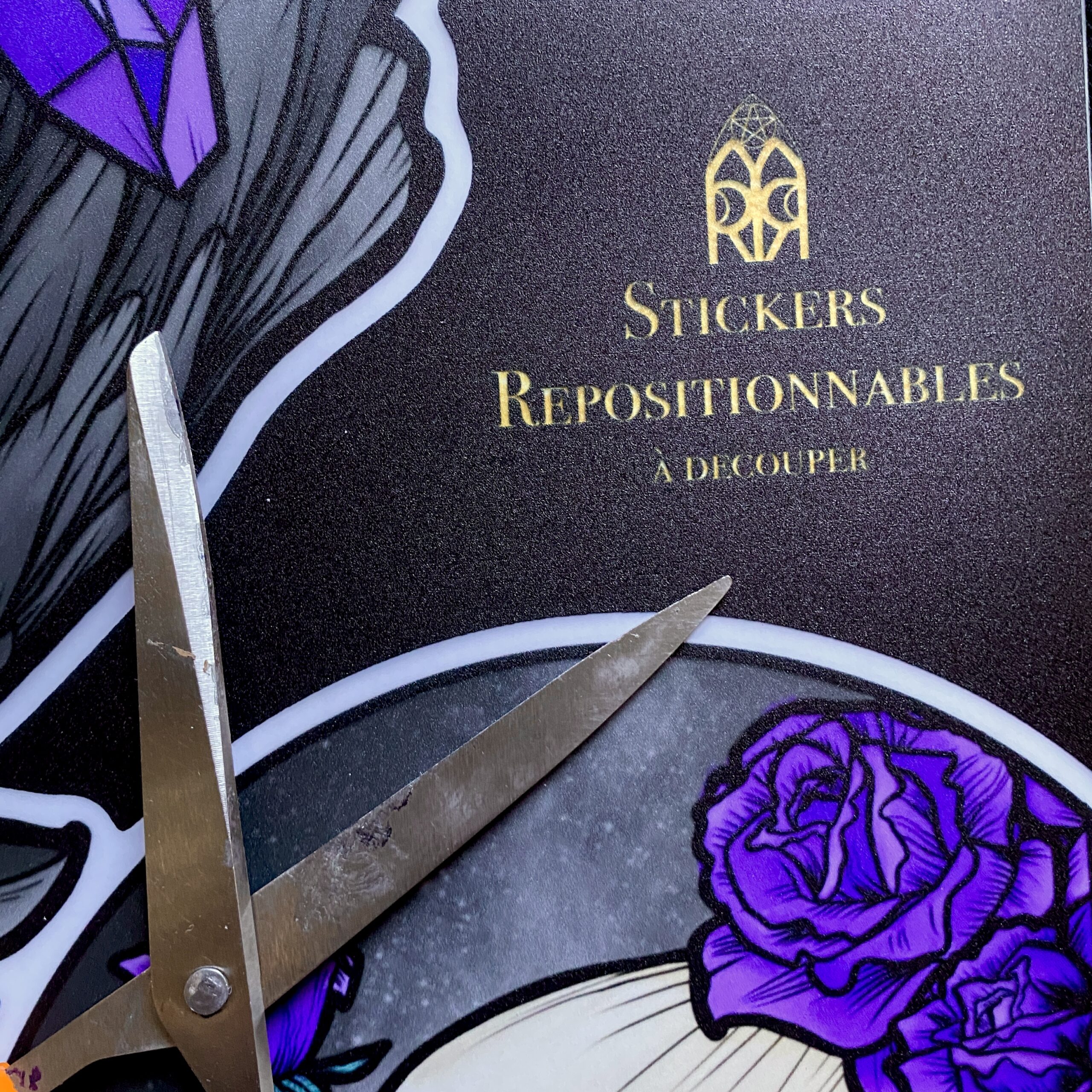 Vanité. Stickers repositionnables. A4 à découper – Image 2