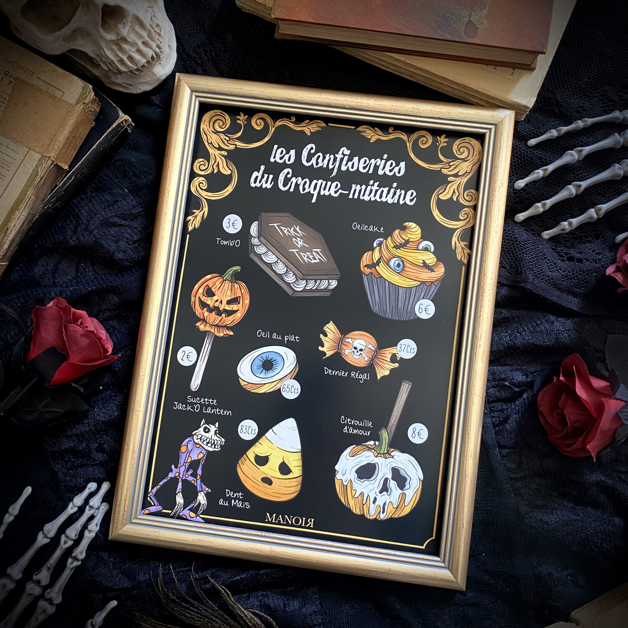 Les Confiseries du Croque Mitaine. Impression A4