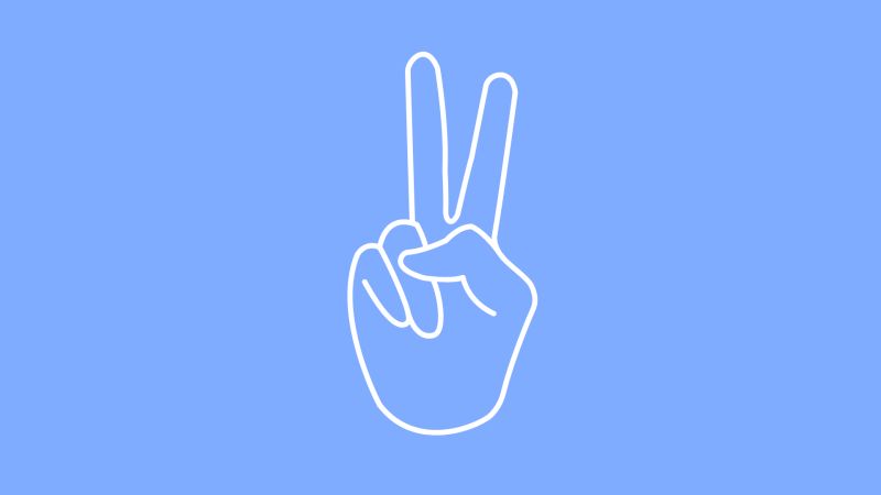 Rock Paper Scissors Cloudland - Premium Geometric Illustration Gallery - Retina