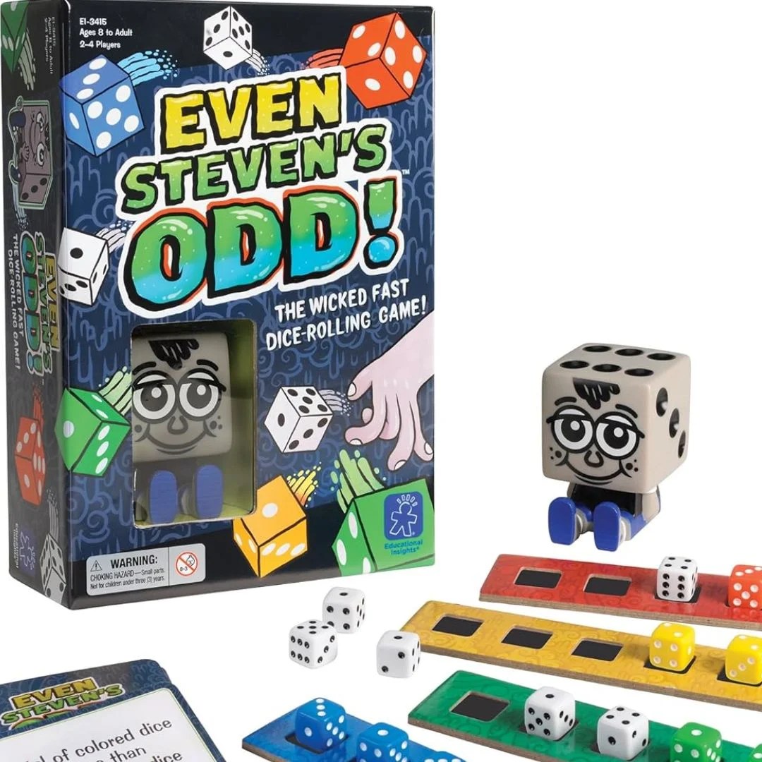 Age 8+ Educational Insights Even Steven's Odd Game