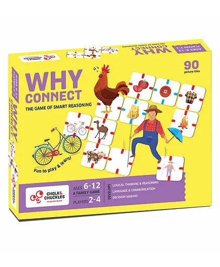 Chalk and Chuckles Why Connect Game