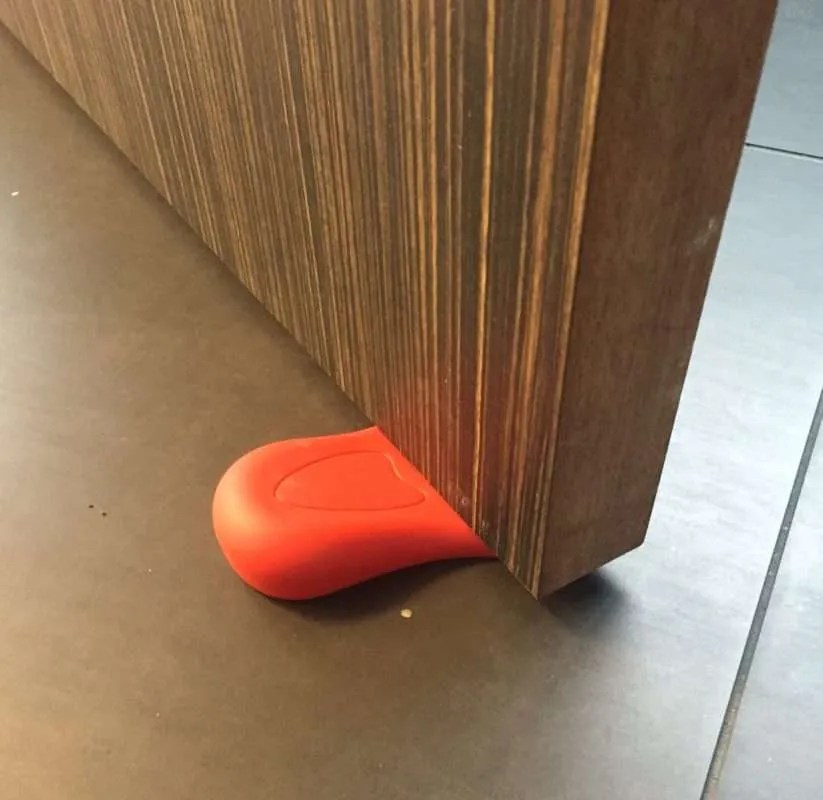 Finger Alert Door Stopper