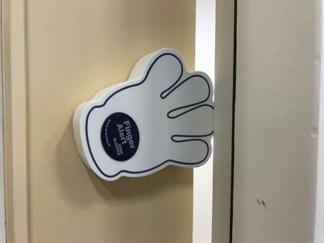 Finger Alert Door Blocker