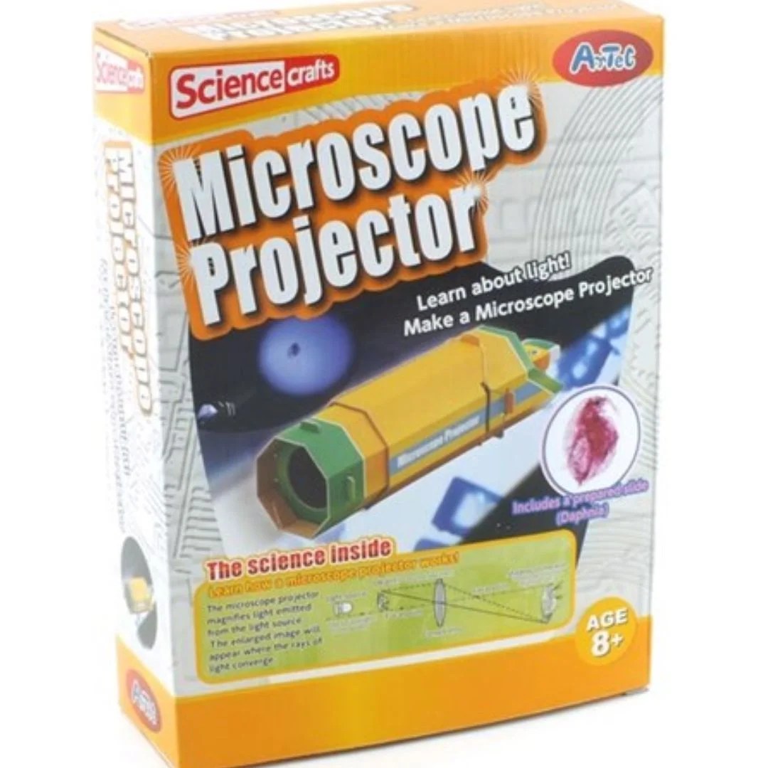 Age 8+ Artec Science Crafts Microscope Projector